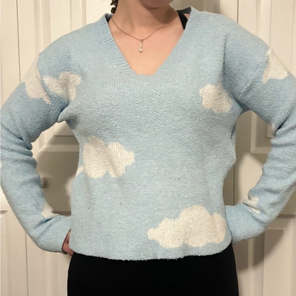Cloud V Neck Sweater - Picture 1 of 2